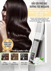 Dầu Gội Phủ Bạc Dưỡng Tóc Weilaiya 100ml - Sản Phẩm Chăm Sóc Tóc Từ Thiên Nhiên Giúp Đen Tóc Mềm Mượt