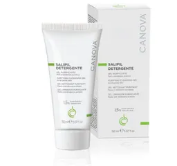 Sữa Rửa Mặt Canova Salipil Detergente 150mL - Gel Làm Sạch Cho Da Dầu Mụn, Chăm Sóc Da Hiệu Quả, Chất Lượng Nhập Khẩu Chính Hãng