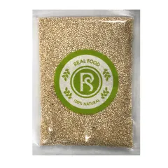 Diêm Mạch Trắng Real Food 500g - Hạt Quinoa Tự Nhiên Bổ Dưỡng Cho Bé, Người Già, Phụ Nữ Mang Thai, Thực Phẩm Chức Năng.