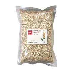 Diêm Mạch Trắng Real Food 500g - Hạt Quinoa Tự Nhiên Bổ Dưỡng Cho Bé, Người Già, Phụ Nữ Mang Thai, Thực Phẩm Chức Năng.