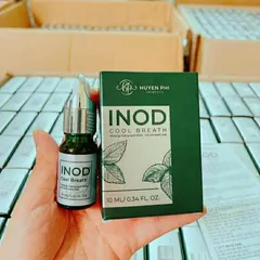 Tinh Dầu Khử Hôi Miệng Inod Cool Breath Huyền Phi 10ml - Giúp Khử Mùi Hôi, Làm Sạch Răng Miệng, Thơm Mát, Dễ Dàng Sử Dụng