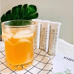 Viên sủi trắng da Cosmeheal Healthy White Efferglow Hàn Quốc - Hỗ trợ làm đẹp da, hộp 30 viên, tăng cường sức đề kháng