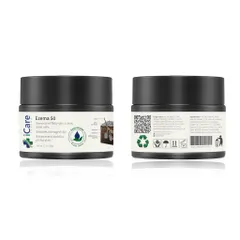 Hỗ Trợ Giảm Nấm Da Đầu Ezema 50 iCare Pharma - Chiết Xuất Gurjun Ấn Độ, Giúp Sạch Da Đầu, Dinh Dưỡng Tóc 50g