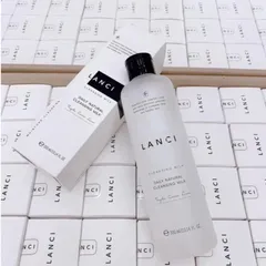 Sữa Tẩy Trang Lanci Daily Natural Cleansing Milk Hàn Quốc 300ml - Làm Sạch Da, Dưỡng Ẩm, Kháng Khuẩn, Giảm Mụn Trứng Cá