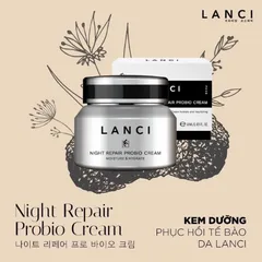 Kem Dưỡng Phục Hồi Tế Bào Da Ban Đêm Lanci 50ml - Kem Dưỡng Ẩm Chống Lão Hóa, Hỗ Trợ Phục Hồi Da Khỏe Mạnh
