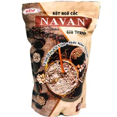 Bột Ngũ Cốc Navan Gia Truyền 7 Vị Lợi Sữa - Tăng Cường Dinh Dưỡng Cho Mẹ Sau Sinh và Phụ Nữ Mang Thai, Hỗ Trợ Béo Phì, Cải Thiện Giấc Ngủ