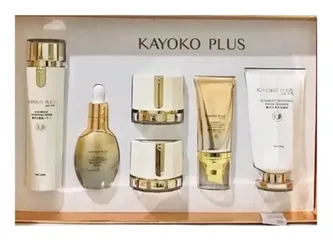 Bộ Dưỡng Da Kayoko Plus Cao Cấp - Sữa Rửa Mặt, Kem Ngày & Đêm, Tinh Chất Chống Nhăn - Mỹ Phẩm Nhật Bản Cho Làn Da Mịn Màng
