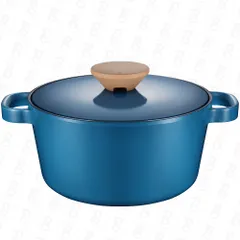 Nồi Casserole Ceramic PoongNyun BNPT-24C 24cm - Chống Dính, Chống Trầy, Dung Tích 4.7L - Thiết Kế Hiện Đại, Bền Bỉ, Sử Dụng Trên Nhiều Loại Bếp