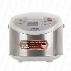 Nồi Cơm Điện Tử Cao Tần Tiger JKW-A18W 2 Trong 1 1.8L - 8 Chức Năng Nấu, Giữ Ấm 24h, Công Nghệ IH Tiết Kiệm Điện, Made in Japan