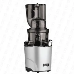 Máy ép chậm Kuvings KSP-2428CB - Ép trái cây nguyên trái, giữ vitamin, dung tích 400ml, thân thiện gia đình, thiết kế hiện đại màu bạc