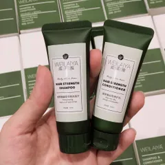 Bộ Dầu Gội Xả Gừng Trắng Weilaiya - Chiết Xuất Từ Gừng Tươi, Giúp Tóc Khỏe Mạnh, Ngăn Ngừa Gãy Rụng, Phục Hồi Tóc Hư Tổn