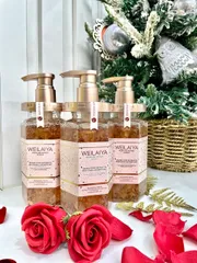 Sữa Tắm Trắng Da Tủy Mật Hoa Hồng Damask Weilaiya 450ml - Dưỡng Ẩm Sâu, Làm Sáng Da, Hương Thơm Quyến Rũ