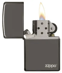 Bật Lửa Zippo 150ZL Chính Hãng Mỹ - Màu Đen, Logo Zippo, Chống Gió, Quà Tặng Sang Trọng, Thiết Kế Đặc Trưng Mỹ