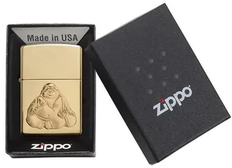 Bật Lửa Zippo Đức Phật Cười Laughing Buddha 29626 Chính Hãng Mỹ - Quà Tặng Độc Đáo, Bảo Hành Trọn Đời