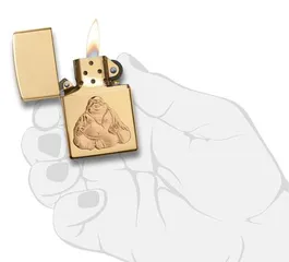 Bật Lửa Zippo Đức Phật Cười Laughing Buddha 29626 Chính Hãng Mỹ - Quà Tặng Độc Đáo, Bảo Hành Trọn Đời
