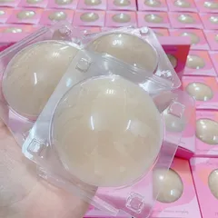 Miếng Dán Ngực Nâng Ngực Silicon She By Stickers - Hộp 3 Cặp Tái Sử Dụng, Không Kích Ứng, Thoải Mái và Quyến Rũ