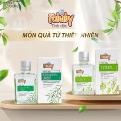 Tinh Dầu Khuynh Diệp Nguyên Chất Fobaby - Giúp Làm Dịu Da, Ngăn Ngừa Muỗi, Dành Cho Trẻ Em và Người Lớn
