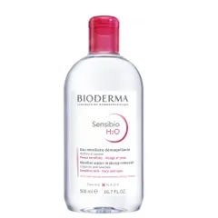 Nước Tẩy Trang Bioderma Sensibio H2O 500mL - Dành Cho Da Nhạy Cảm, Làm Sạch Sâu, Không Kích Ứng, Sản Phẩm Chính Hãng Pháp