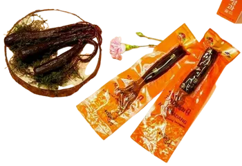Hồng Sâm Tẩm Mật Ong Nguyên Củ Achimmadang Hàn Quốc - Hộp 8 Củ 300g Giúp Tăng Cường Sức Khỏe và Giảm Mệt Mỏi