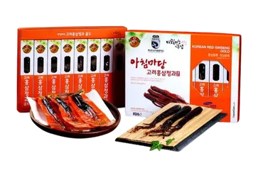 Hồng Sâm Tẩm Mật Ong Nguyên Củ Achimmadang Hàn Quốc - Hộp 8 Củ 300g Giúp Tăng Cường Sức Khỏe và Giảm Mệt Mỏi