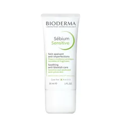 Kem Dưỡng Ẩm Bioderma Sebium Sensitive 30mL - Giải Pháp Dưỡng Ẩm Cho Da Mụn Nhạy Cảm, Thương Hiệu Pháp, Không Gây Kích Ứng