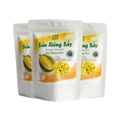 Sầu Riêng Sấy Thăng Hoa 38g - Hạt Dinh Dưỡng Thơm Ngon Nguyên Chất Việt Nam, Đặc Sản Hữu Cơ Tốt Cho Sức Khỏe