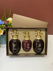 Set Dầu Gội & Xả Whoo Đông Y - Chăm Sóc Tóc, Giảm Rụng Tóc, Phục Hồi Hư Tổn, Dưỡng Sáng Khỏe Mượt, Hương Thơm Dịu Nhẹ, 350ml & 220ml