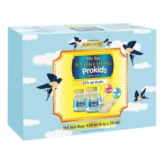 Hộp Yến Sào Prokids 21% Dinh Dưỡng Cho Trẻ Em Hương Vani - Hỗ Trợ Tăng Cường Miễn Dịch, Giúp Phát Triển Chiều Cao, 70ml