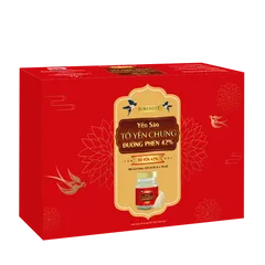Hộp Yến Sào Bồi Bổ Cơ Thể Đường Phèn 42% - Thực Phẩm Chức Năng 70ml, Tăng Cường Miễn Dịch, Hỗ Trợ Tiêu Hóa, Dinh Dưỡng Cho Trẻ Em