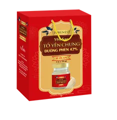 Hộp Yến Sào Bồi Bổ Cơ Thể Đường Phèn 42% - Thực Phẩm Chức Năng 70ml, Tăng Cường Miễn Dịch, Hỗ Trợ Tiêu Hóa, Dinh Dưỡng Cho Trẻ Em