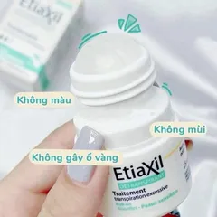 Lăn Khử Mùi Etiaxil 15ml - Hỗ Trợ Giảm Hôi Nách Hiệu Quả, Không Mùi, Không Gây Kích Ứng Da - Sản Phẩm Dành Cho Da Nhạy Cảm