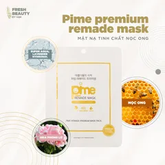 Mặt Nạ Tế Bào Gốc Pime Remade Mask Cấp Ẩm - Dưỡng Trắng, Phục Hồi Da, Giảm Mụn, Chiết Xuất Tự Nhiên, 20 Thành Phần Hữu Cơ