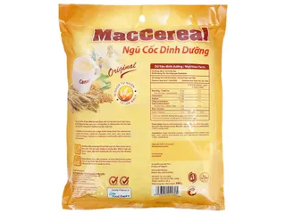 Ngũ Cốc Dinh Dưỡng MacCereal Bịch 560g - Thức Uống Dinh Dưỡng, Bổ Sung Canxi, Hỗ Trợ Giảm Cân, Thơm Ngon Tiện Lợi