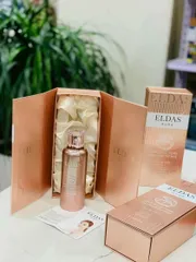 Serum Tế Bào Gốc Eldas Aura Shine Gold Pearl 100ml - Chăm Sóc Da Trẻ Hóa, Giảm Nếp Nhăn, Tăng Độ Sáng Mịn Da Hàn Quốc