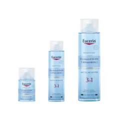 Nước Tẩy Trang Eucerin 3in1 DermatoClean Hyaluron - Dịu Nhẹ Cho Da Nhạy Cảm, Tẩy Trang, Rửa Mặt & Cân Bằng Da