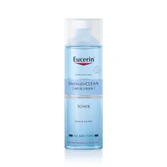 Nước Hoa Hồng Eucerin DermatoClean Hyaluron 200mL - Toner làm sạch sâu cho da nhạy cảm, cấp ẩm và tái tạo da hiệu quả