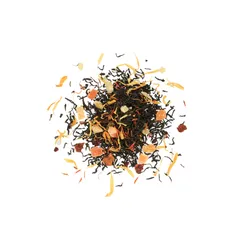 Trà Đen Basilur Tea Book Volume II - Trà Thảo Mộc Hương Vị Lễ Hội Giáng Sinh với Đu Đủ, Cúc Vạn Thọ và Hoa Nghệ Tây