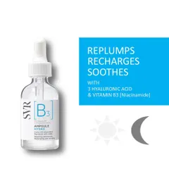 Tinh Chất Dưỡng Ẩm SVR B3 Ampoule Hydra 30mL - Giúp Làm Dịu, Cấp Nước và Tăng Độ Đàn Hồi Da, Giảm Mẩn Đỏ