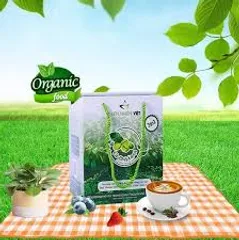 Cà Phê Hỗ Trợ Giảm Cân Thiên Nhiên Việt - Giúp Tăng Trao Đổi Chất, Tăng Tiêu Thụ Chất Béo - Gói Hòa Tan Thơm Ngon Dễ Dùng