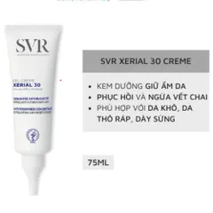 Kem Dưỡng Da SVR Xerial 30 Gel Creme 75ml - Dưỡng Ẩm và Làm Dịu Da Khô, Hỗ Trợ Giảm Tình Trạng Lông Mọc Ngược, Xuất Xứ Pháp