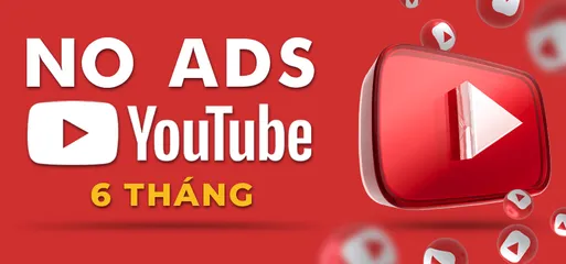 Tài Khoản YouTube Premium 6 Tháng Không Quảng Cáo - Gia Hạn Giá Rẻ, Bảo Hành 100%, Truy Cập Nhiều Thiết Bị