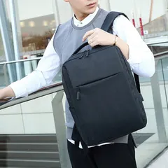 Balo Unisex Thời Trang Kèm Cổng Sạc USB Tiện Dụng - Chất Liệu Polyester Nhẹ, Dùng Đi Làm, Du Lịch, Học Tập