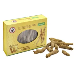 Nhân Sâm Wisconsin Hoa Kỳ - Hộp Sâm Nguyên Củ 100g Tăng Cường Sinh Lực, Hỗ Trợ Đề Kháng, Quà Tặng Sang Trọng