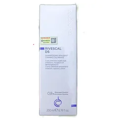 Dầu Gội Canova Rivescal DS 200mL - Hỗ Trợ Giảm Ngứa, Nấm Da Đầu, An Toàn Cho Da Nhạy Cảm, Chống Gàu, Dưỡng Ẩm Da Đầu