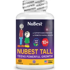 Viên Uống NuBest Tall Tăng Chiều Cao Tối Đa - Hỗ Trợ Phát Triển Chiều Cao và Sức Khỏe Trí Não Cho Trẻ Em và Thanh Thiếu Niên