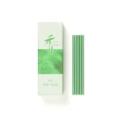 Nhang Thơm Bạc Hà Shoyeido Nhật Bản - Hộp 20 Que, Giảm Căng Thẳng, Làm Thơm Không Gian, Quà Tặng Ý Nghĩa