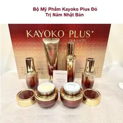 Bộ Mỹ Phẩm Kayoko Plus Đỏ Nhật Bản - 6 Sản Phẩm Chăm Sóc Da Hoàn Hảo, Làm Trắng & Chống Nắng, Đem Lại Vẻ Đẹp Rạng Rỡ