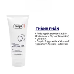 Kem Dưỡng Da Chân Ziaja Med 15% Ure 100ml - Giảm Thô Ráp, Nứt Nẻ, Cung Cấp Độ Ẩm Cho Da Khô