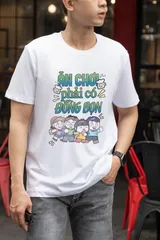 Áo Phông Đồng Phục Ăn Chơi THT1 - Áo Thun Nhóm Chất Liệu Cotton Cao Cấp Trẻ Trung, Hài Hước Dành Cho Team Building, Đi Biển
