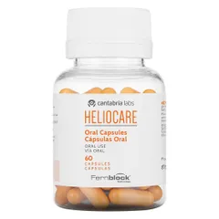Viên uống Heliocare Oral Chống Nắng Bảo Vệ Da - Công Nghệ Dương Xỉ, 60 Viên, Giúp Ngăn Ngừa Tia UV và Lão Hóa Da